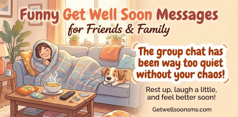 103+ Funny Get Well Soon Messages That Guaranteed Instant Laughs